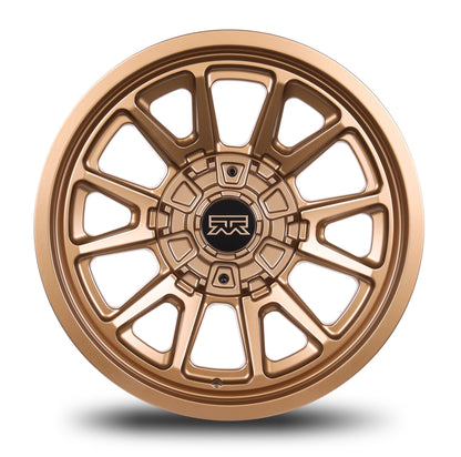 18x9 Mudder Trucker MT706 Detox Bronze 5x127 5x5 5x139.7 5x5.5 ET-12 Wheel
