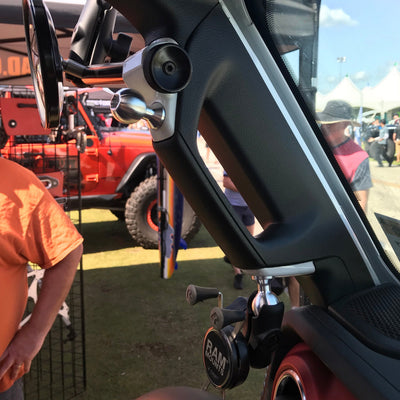 A-Pillar Single Side Mirror For 2018 - 2023 Jeep Wrangler JL & Gladiator - CMM Offroad