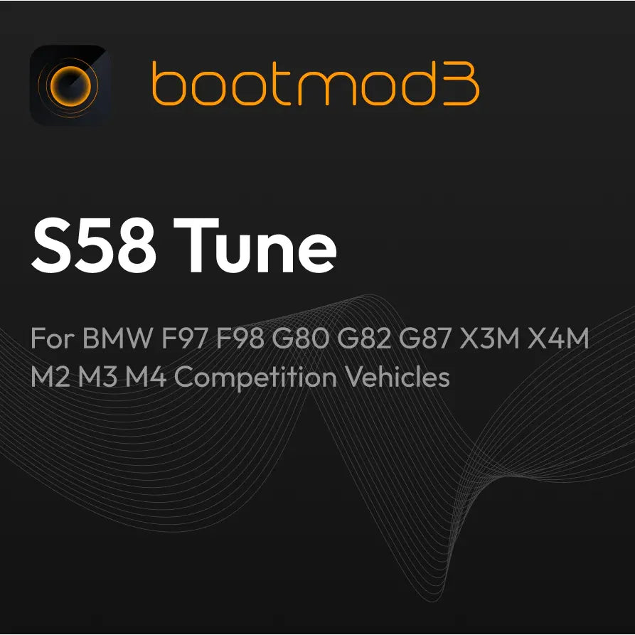 BM3 Bootmod3 Tune - BMW S58 G80 M3, G82 M4, Competition 2021+