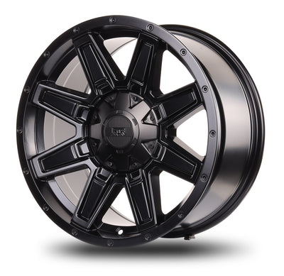 18x9 Mudder Trucker MT404 Deviant Black 5x127 5x5 5x135 ET12 Wheel Rim
