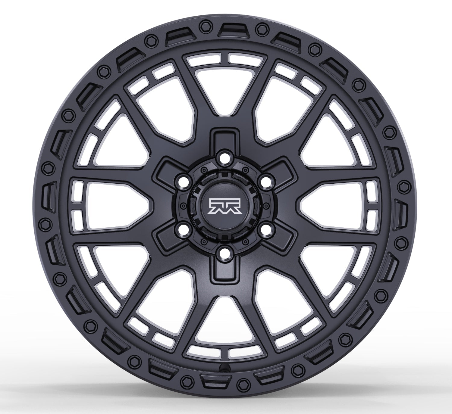 20x9 Mudder Trucker MT678 Resolve Matte Black 6x135 ET12 Wheel Rim