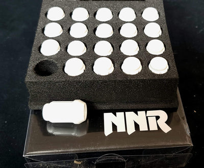 NNR Type M Steel Wheel Lug Nuts & Locks Close Ended 41mm 20pcs