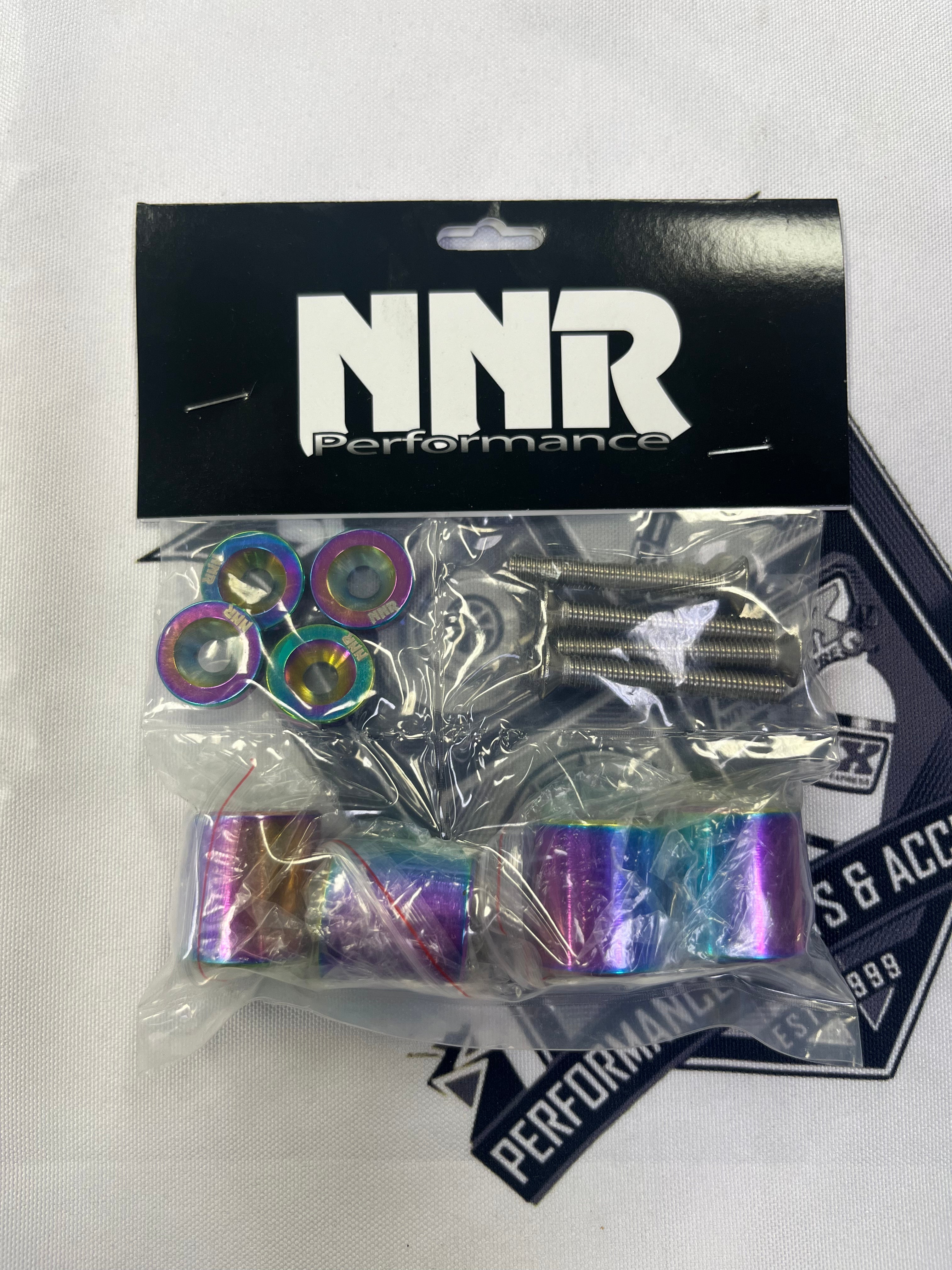 Nnr Hood Spacer Washer Kit For Honda/Acura Neo Chrome