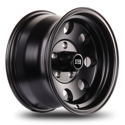 15x8 Mudder Trucker MT614 Deisel Satin Black 5x127 5x5 ET-19 Wheel Rim