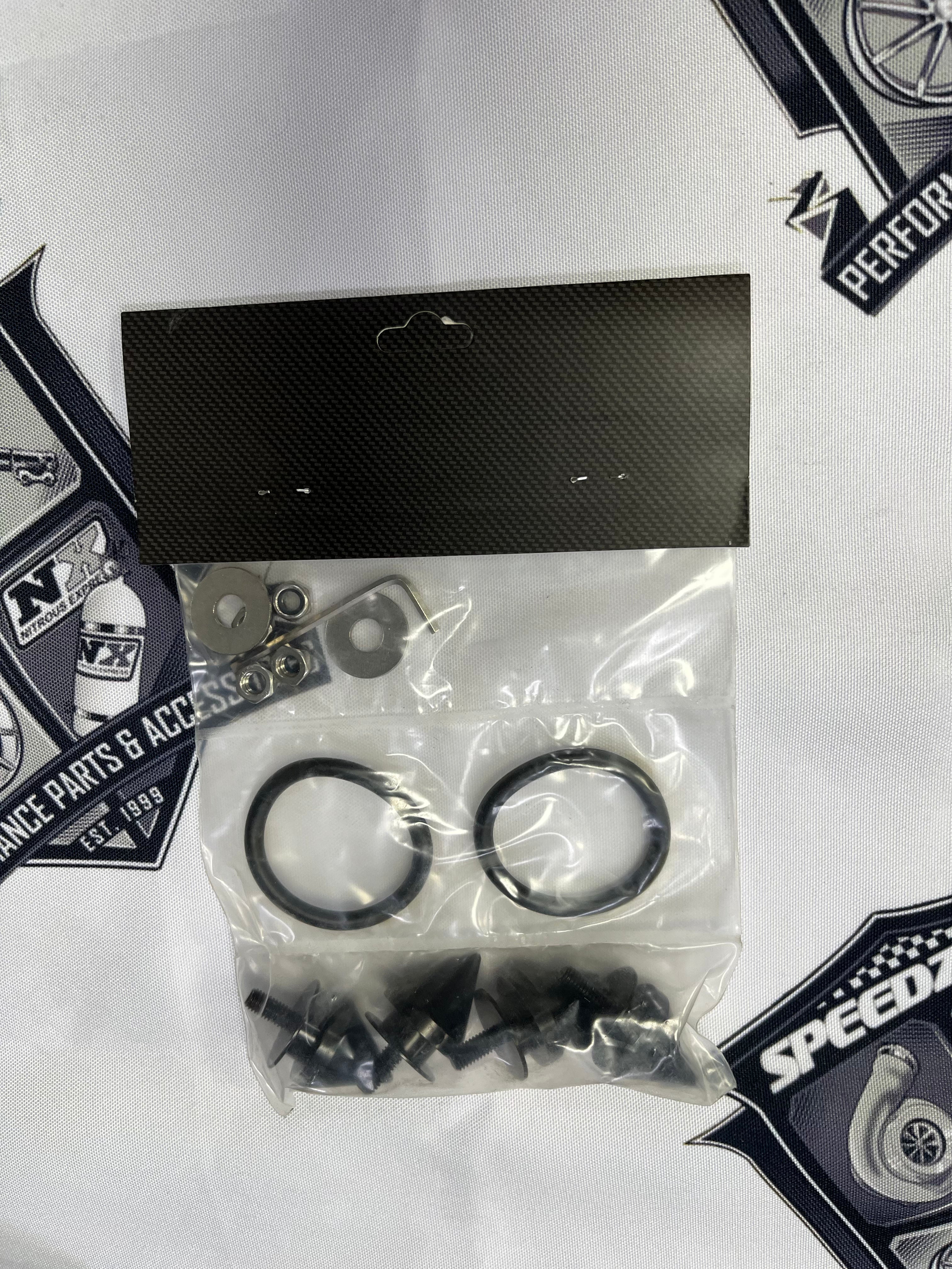 Nnr Spike Bumper Fasteners Black