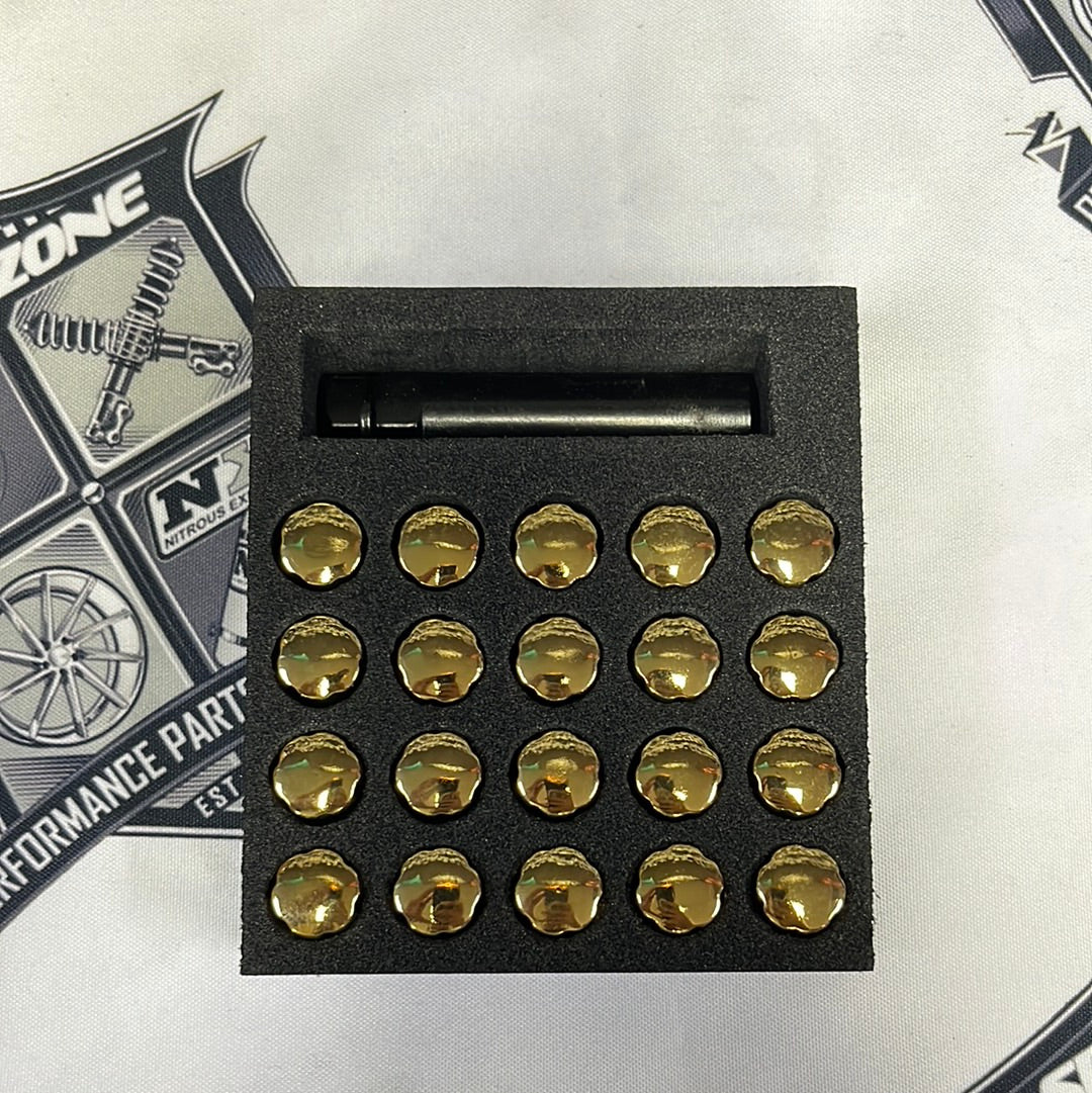 Nnr L35 Gold Lug Nuts M12x1.5