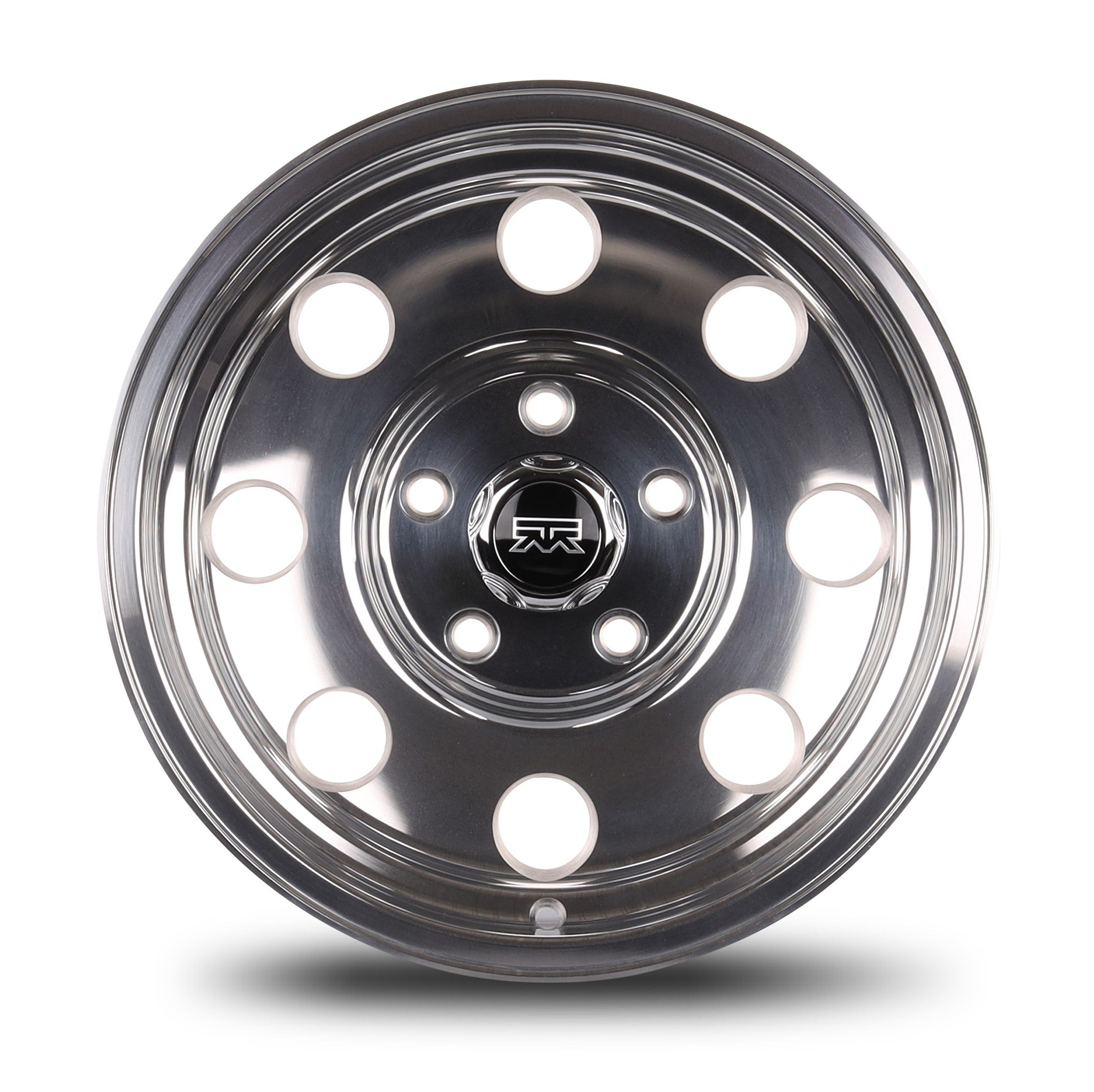 16x8 Mudder Trucker MT614 Deisel Polished 5x127 5x5 ET0 Wheel Rim