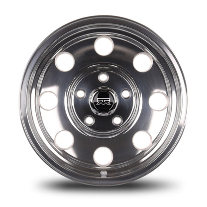 16x8 Mudder Trucker MT614 Deisel Polished 5x127 5x5 ET0 Wheel Rim