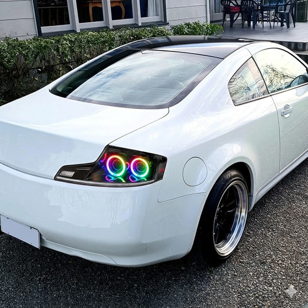NTXGLOW RGB tail lights (2003 - 2007 Infiniti G35 Coupe)