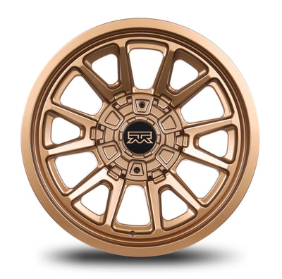 18x9 Mudder Trucker MT706 Detox Bronze 6x135 6x139.7 6x5.5 ET-12 Wheel Rim