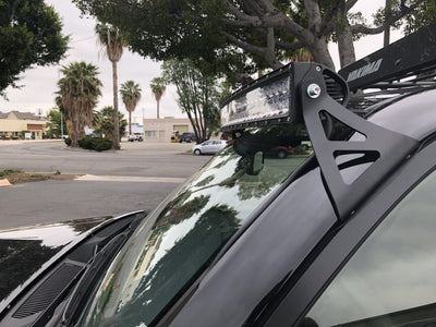 52" Curved LED Light Bar Roof Brackets/Combo | Toyota 4Runner 2003-2024