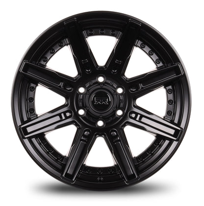 20x9 Mudder Trucker MT502 Stroker Matte Black 6x135 ET1 Wheel Rim