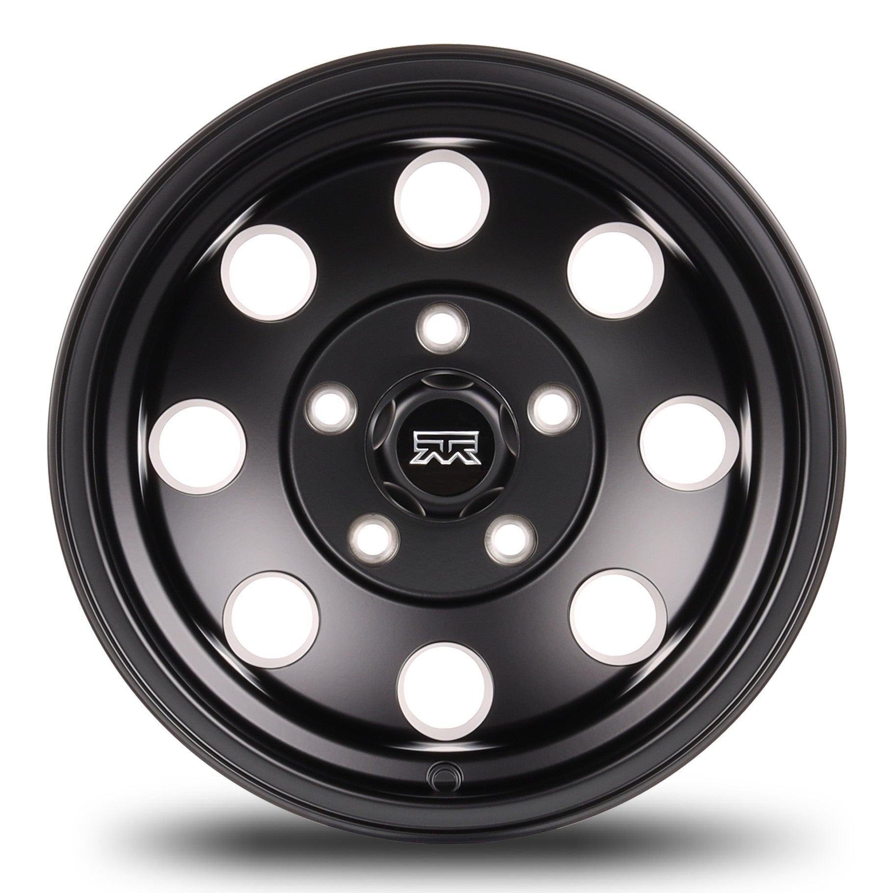 15x8 Mudder Trucker MT614 Deisel Satin Black 5x127 5x5 ET-19 Wheel Rim