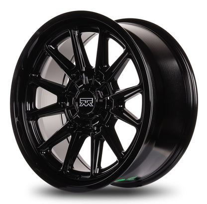 20x9 Mudder Trucker MT706 Detox Black 5x127 5x5 5x139.7 5x5.5 ET0 Wheel