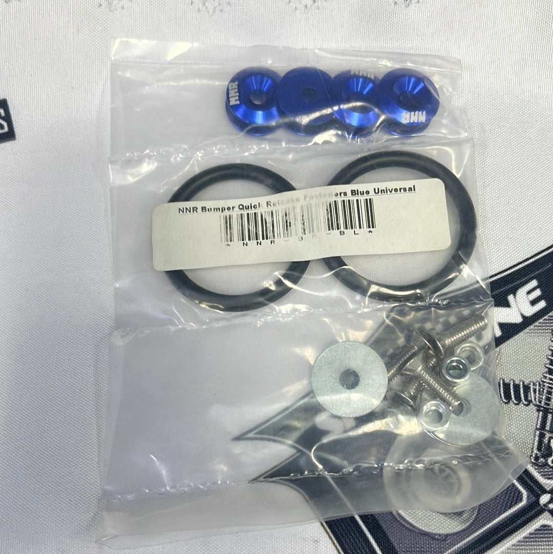 Nnr bumper quick release fasteners Blue universal