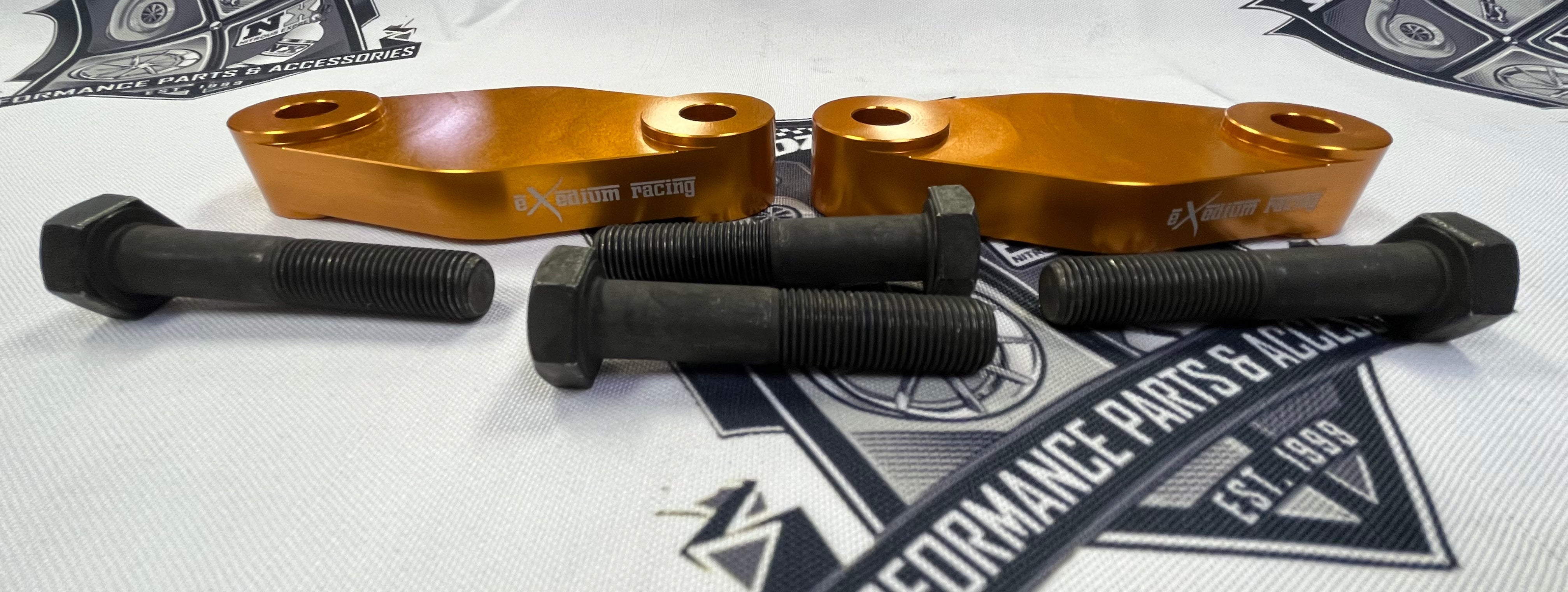 Exedium Racing Front Roll Center Spacers for S2000 (17"+ Wheels)