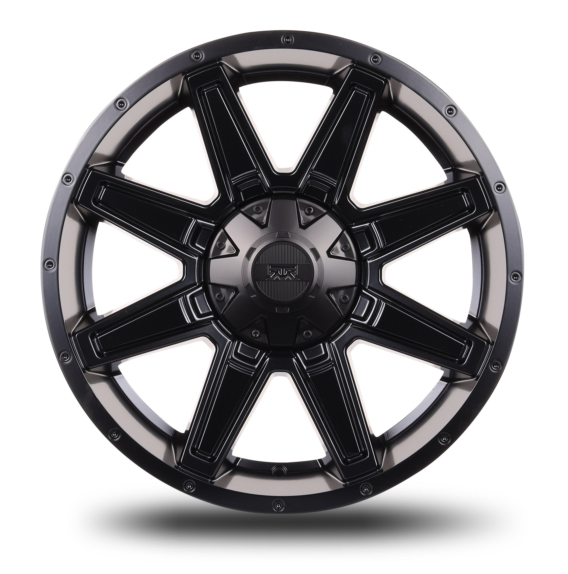 20x9 Mudder Trucker MT404 Deviant Black 5x139.7 5x5.5 5x150 ET18 Wheel Rim