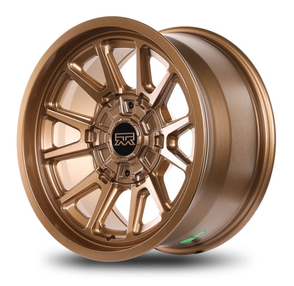 18x9 Mudder Trucker MT706 Detox Bronze 5x127 5x5 5x139.7 5x5.5 ET-12 Wheel