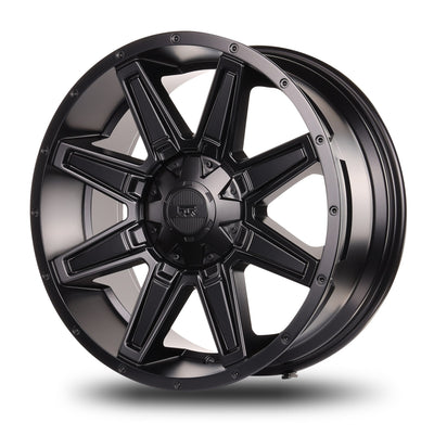 20x9 Mudder Trucker MT404 Deviant Black 6x135 6x139.7 6x5.5 ET12 Wheel Rim