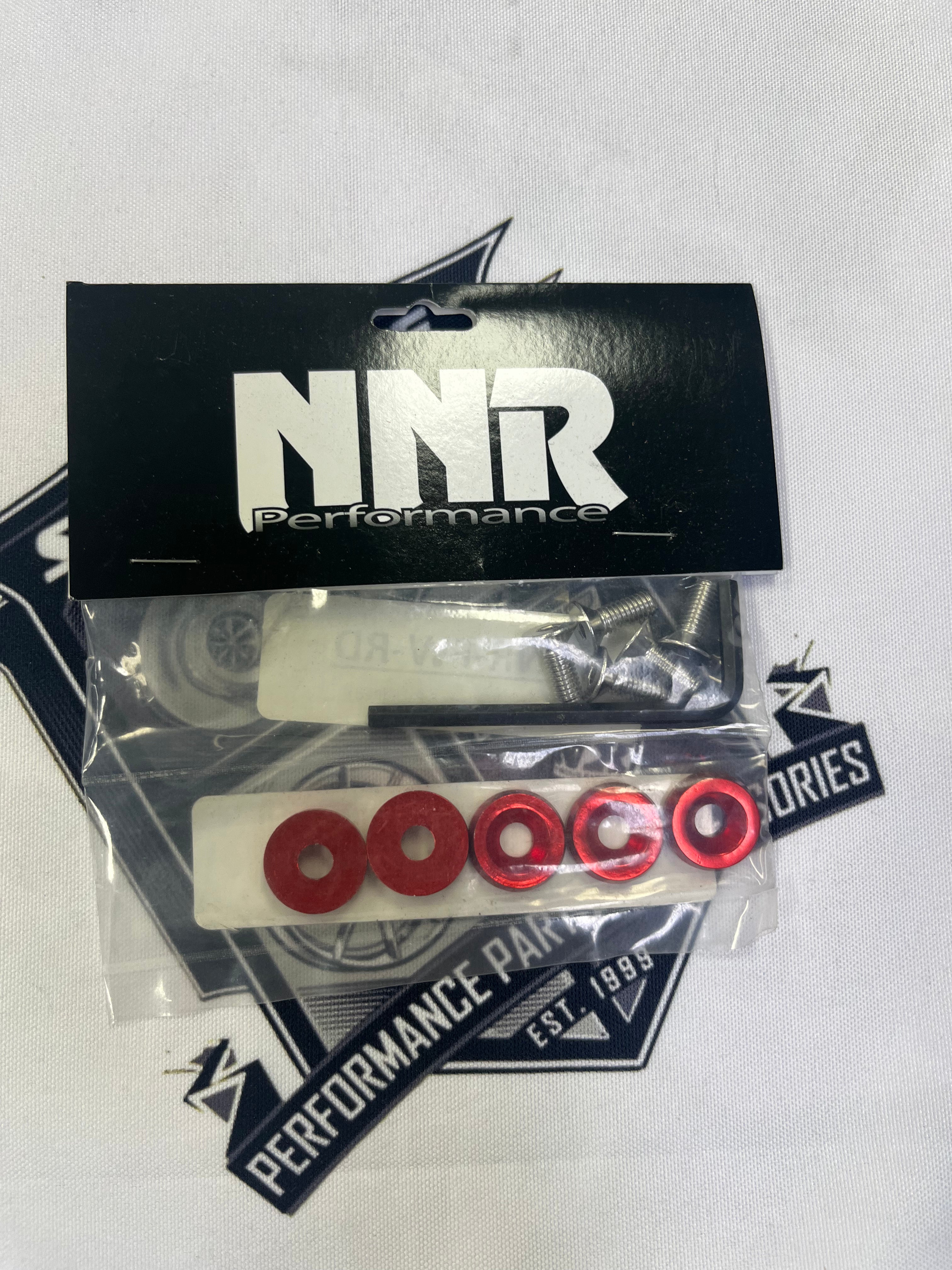 Nnr Fender Washer 5 Pack Red