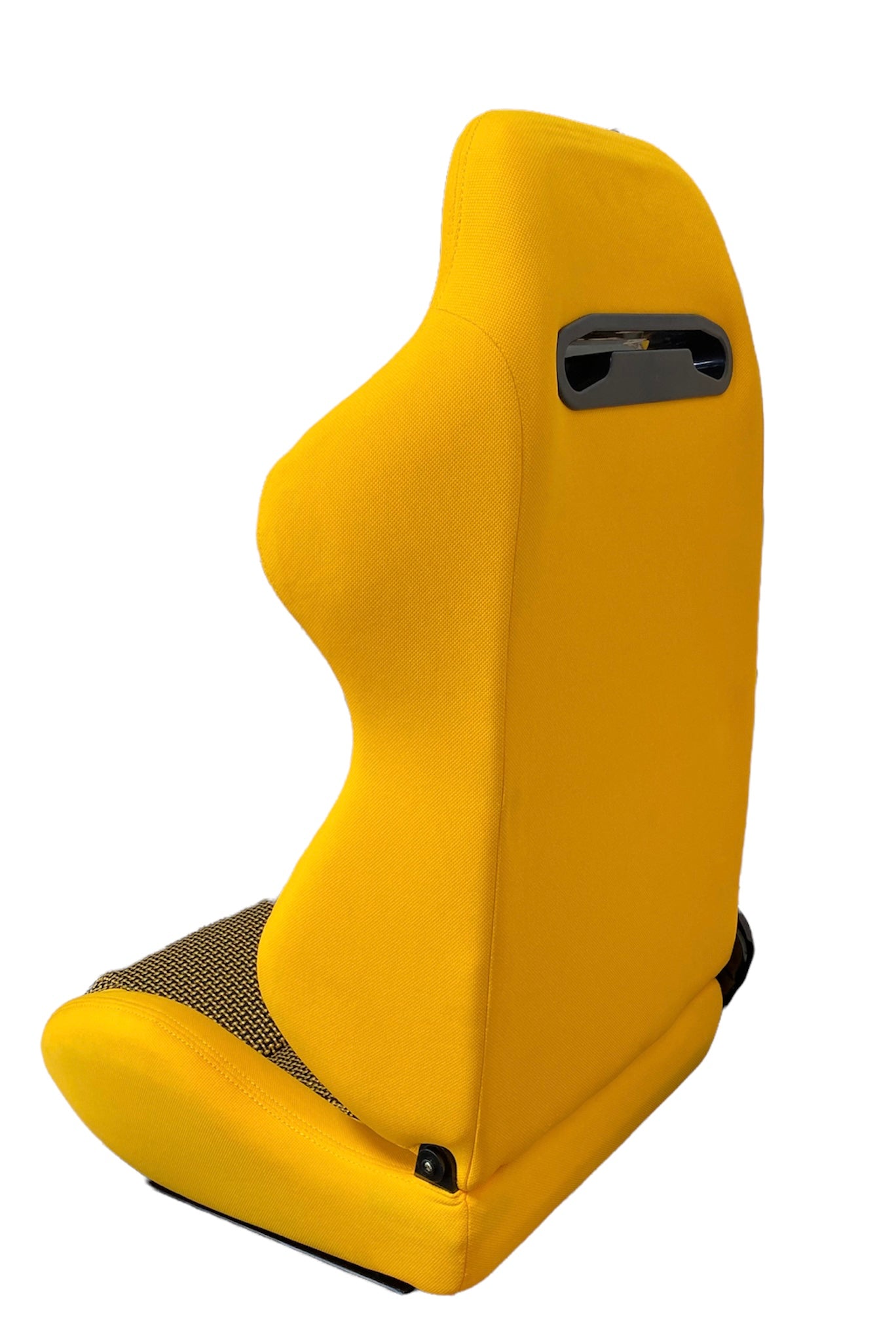 SPDZ1 Canary SR3 Racing Seats Yellow Cloth/Kevlar Mesh Reclinable