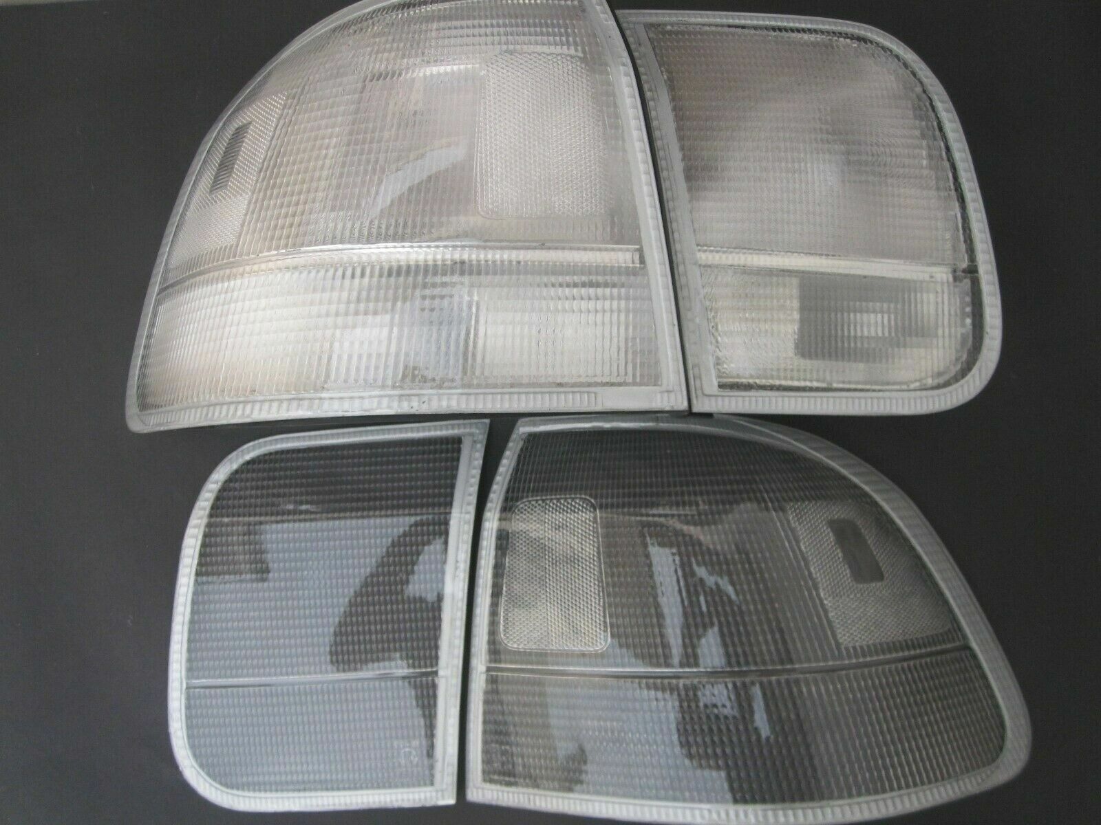 1996-1998 Honda Civic Sedan Clear Tail Light Lenses