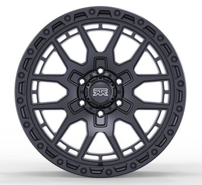 17x9 Mudder Trucker MT678 Resolve Matte Black 6x135 ET12 Wheel Rim
