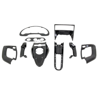 Dry Carbon Fiber Interior Panel Trim Replacement for Lamborghini Gallardo LP550 LP560 LP570