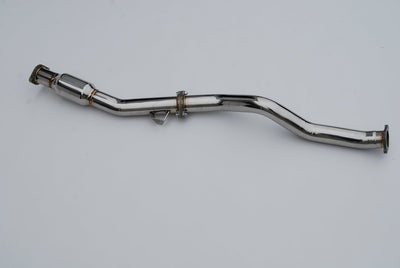 Invidia [22-26 WRX Auto] Bottom High Flow Cat Front Pipe | HS22SW4AFPCB
