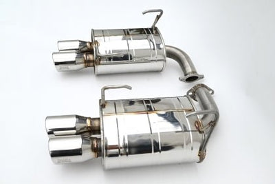 Invidia [22-26 WRX] Q300 3.5in. Rolled Dual Wall S.S Tip Axle-back Exhaust
