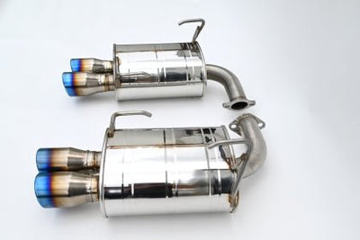Invidia [22-26 WRX] Q300 3.5in. Rolled Dual Wall T.I Tip Axle-back Exhaust