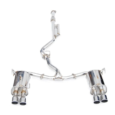 Invidia [22-26 WRX] Q300 Rolled Stainless Steel Tip Cat-Back Exhaust