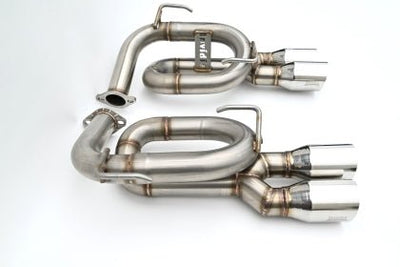 Invidia [22-26 WRX] Twin Loop 3.5in. Single Layer S.S Tip Axle-Back Exhaust