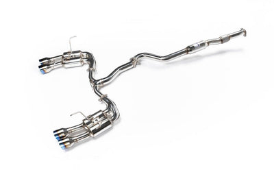 Invidia [15-21 WRX/STI] Gemini R400 Titanium Quad Tip Exhaust