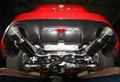 Invidia [13-24 BRZ / 13-16 FRS/ 17-21 GT86 / 21-24 GR86] N1 Cat back Exhaust Burnt Titanium Tips | HS12SSTGTT