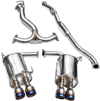 Invidia [15-21 WRX/STI] Q300 Cat Back Exhaust w/ Double Wall Titanium Tips