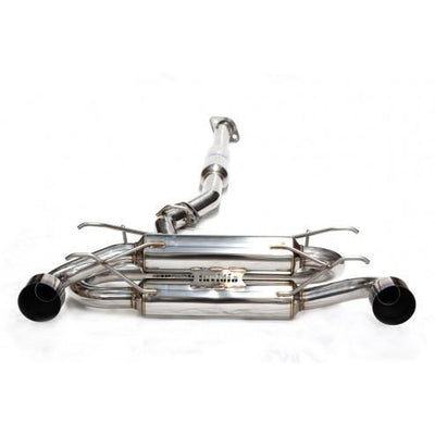 Invidia 13-22 BRZ / 13-16 FRS/ 17-21 GT86 / 2022 GR86 Gemini R400 Dual Titanium Tip Exhaust | HS12SST7GM1ST
