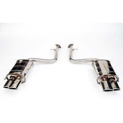 Invidia SS Quad Rolled Tip Axle Back Exhaust Lexus RC350/200T 2015+ | HS14LRCDR4OS