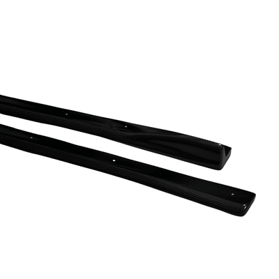 JDMuscle [08-14 WRX/STI] Spec CS Carbon Fiber Side Skirt