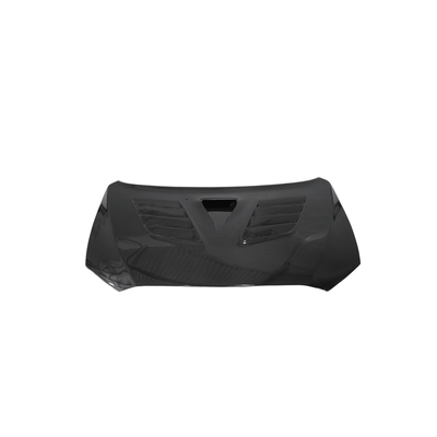 JDMuscle [08-15 Mitsubishi Lancer EVO X] Tanso Carbon Fiber Hood w/ heat extract *SPECIAL ORDER. NO CANCELLATION