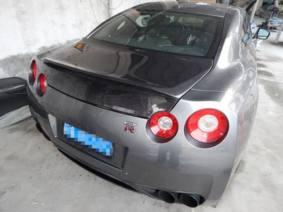 JDMuscle [09-24 GT-R] Carbon Fiber Duck Bill Trunk - DL Style