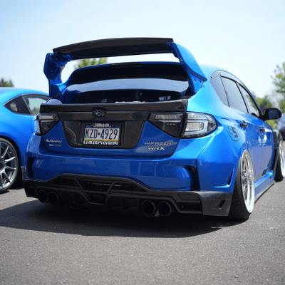 JDMuscle [10-14 WRX/ 08-14] STI VS Style Rear Bumper *Clearance*Final Sale*