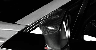 JDMuscle [13-21 BRZ/FRS/86] RAR Style Pre-Preg Carbon Fiber Side Mirror Covers