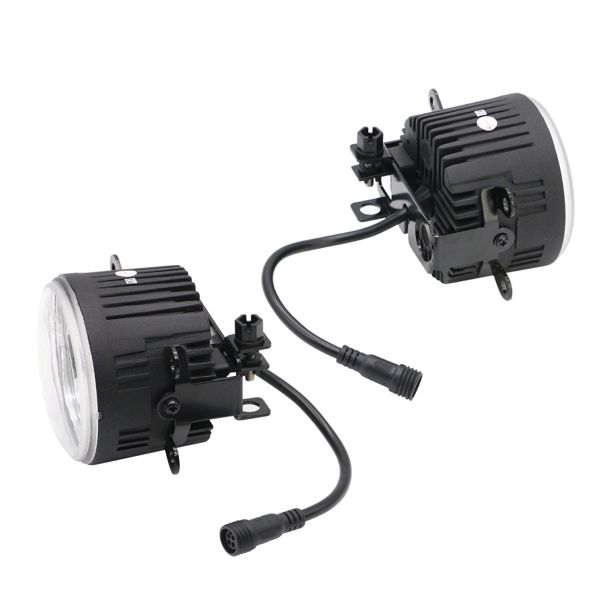 JDMuscle [15-21 WRX/STI, 13+ BRZ or FT86, 14+ Forester] LED / Halo DRL Fog Light Housings