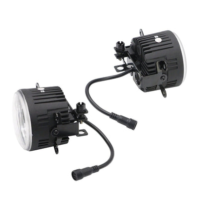JDMuscle [15-21 WRX/STI, 13+ BRZ or FT86, 14+ Forester] LED / Halo DRL Fog Light Housings