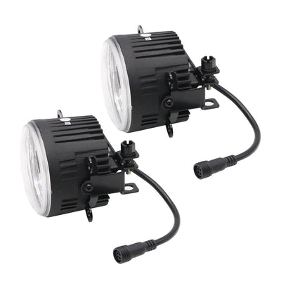 JDMuscle [15-21 WRX/STI, 13+ BRZ or FT86, 14+ Forester] LED / Halo DRL Fog Light Housings