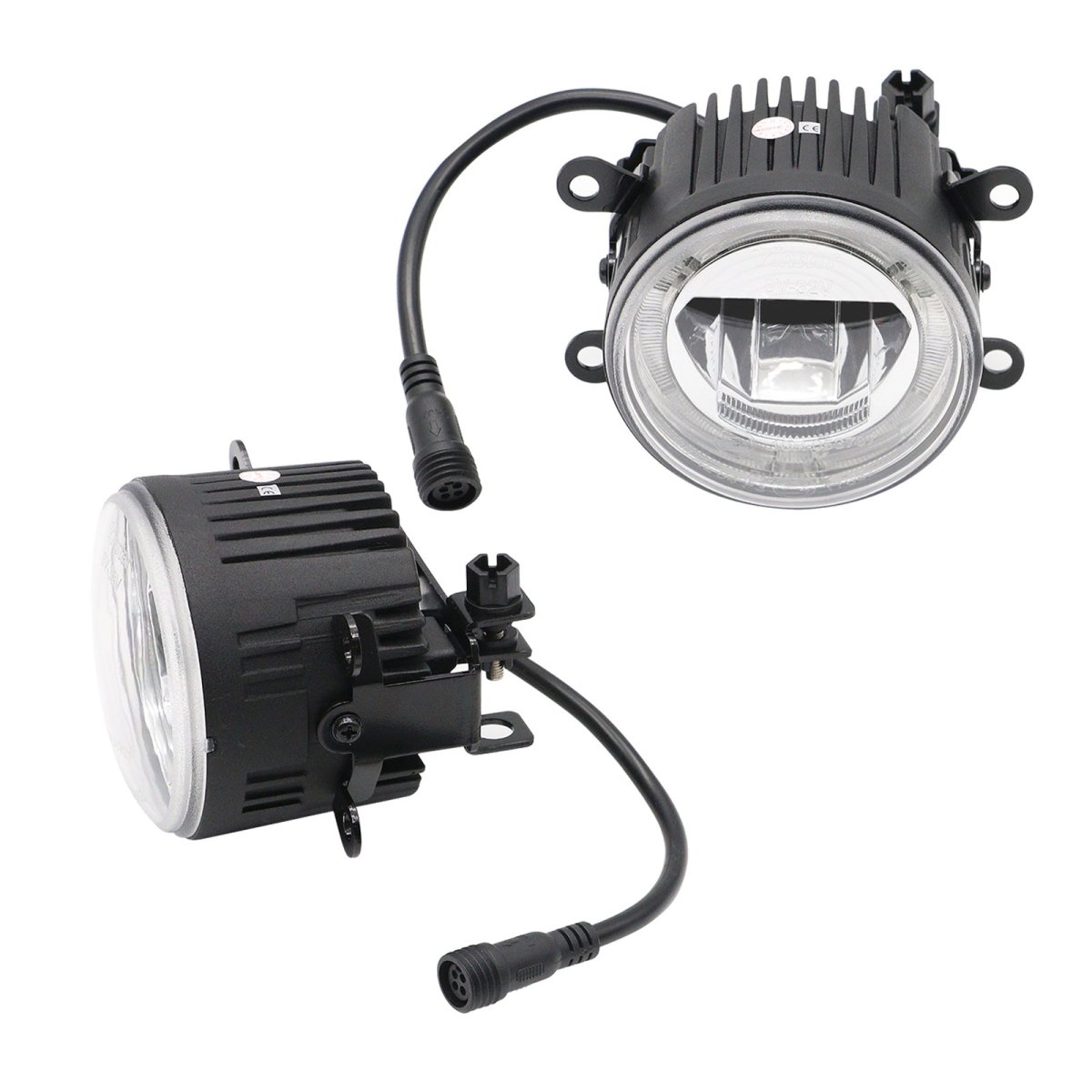 JDMuscle [15-21 WRX/STI, 13+ BRZ or FT86, 14+ Forester] LED / Halo DRL Fog Light Housings