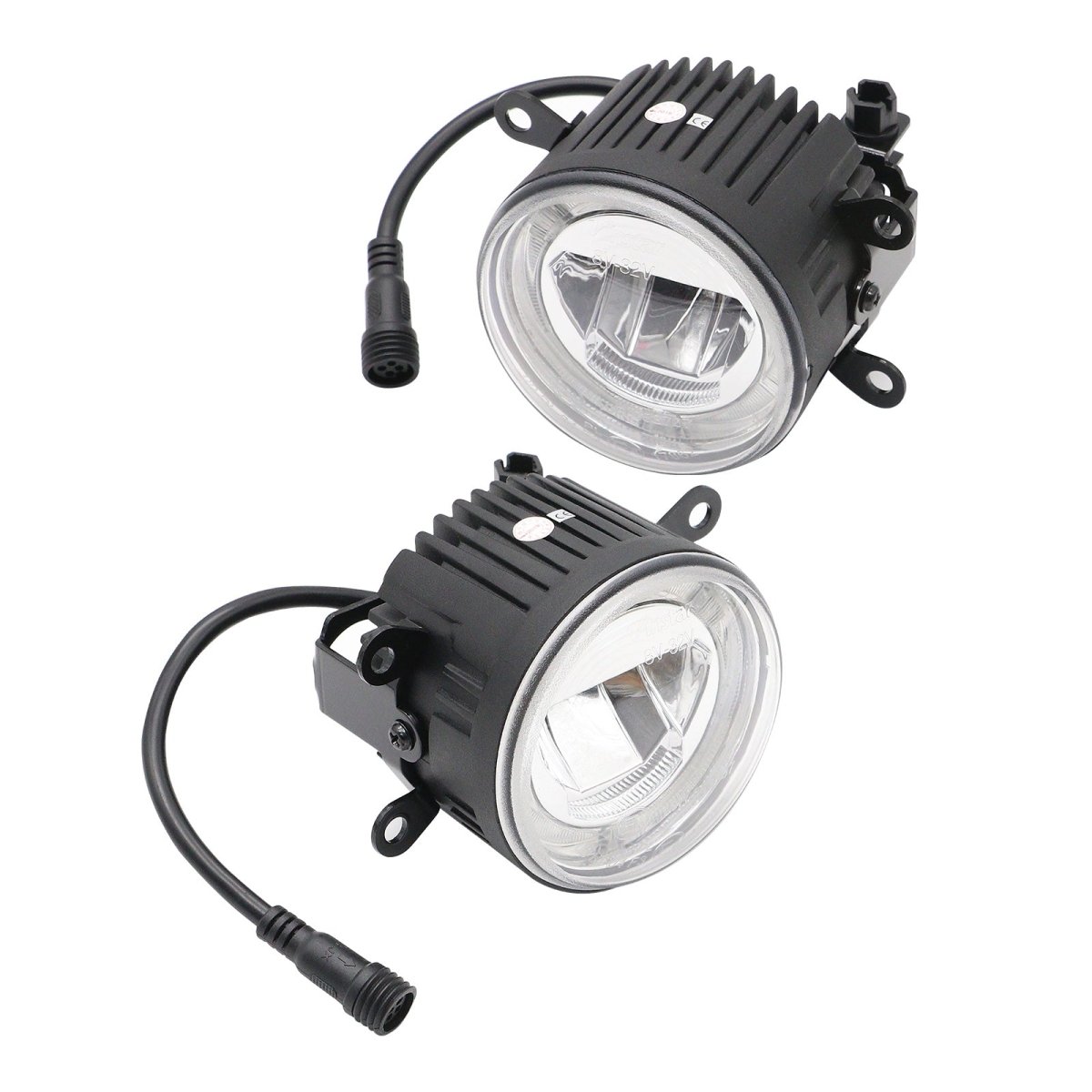 JDMuscle [15-21 WRX/STI, 13+ BRZ or FT86, 14+ Forester] LED / Halo DRL Fog Light Housings