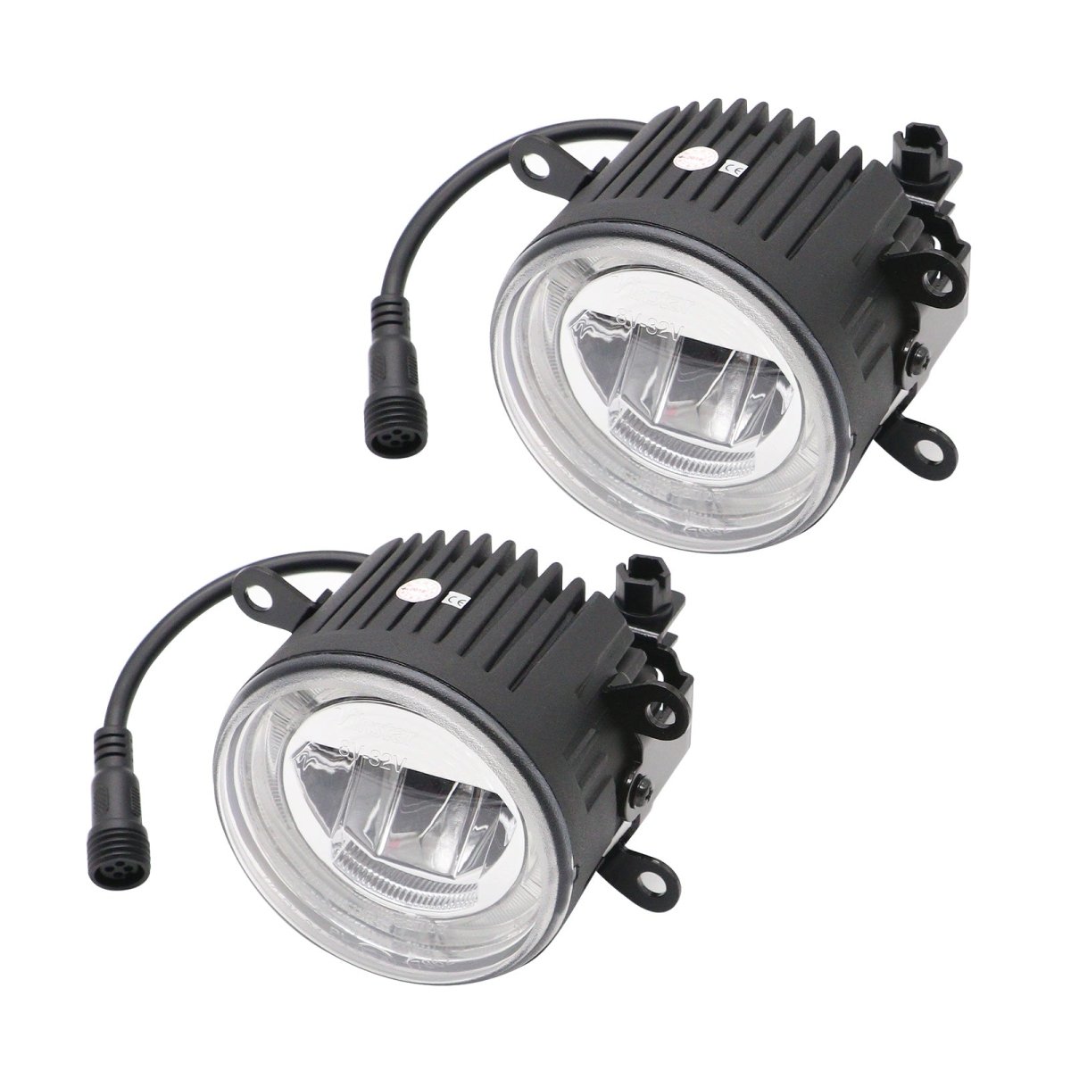JDMuscle [15-21 WRX/STI, 13+ BRZ or FT86, 14+ Forester] LED / Halo DRL Fog Light Housings