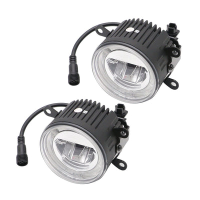 JDMuscle [15-21 WRX/STI, 13+ BRZ or FT86, 14+ Forester] LED / Halo DRL Fog Light Housings